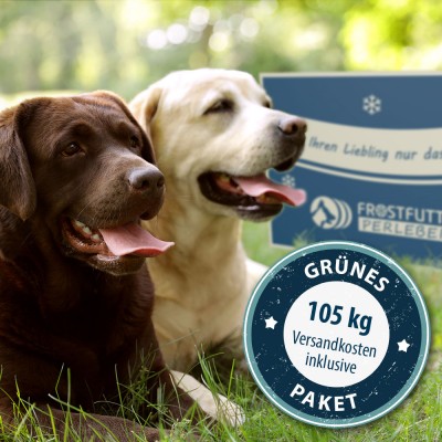 Großes grünes Paket Großes grünes Paket - Frostfutter Vertrieb