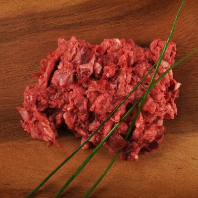 Rinderragout (fein gewolft) - eBARF® Premium Rinderragout (fein gewolft) - eBARF® Premium - Frostfutter Vertrieb