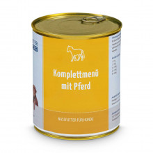 Wet Food - Complete Menu with horse