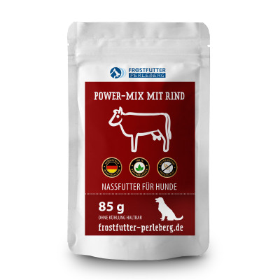 Wet Food Power-Mix with beef - Frostfutter Vertrieb