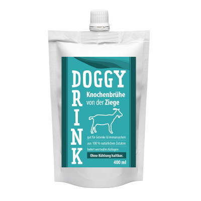 Doggy Drink von der Ziege - Frostfutter Vertrieb