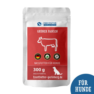 Grüner Pansen (gegart) - BAF to GO - Frostfutter Vertrieb