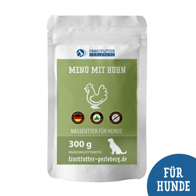 Wet Food - Complete Menu with chicken - Frostfutter Vertrieb