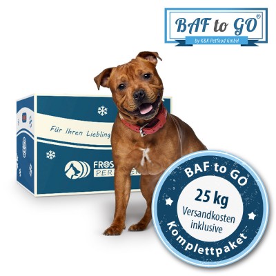 25 kg BAF to GO-Komplettpaket 25 kg BAF to GO-Komplettpaket - Frostfutter Vertrieb